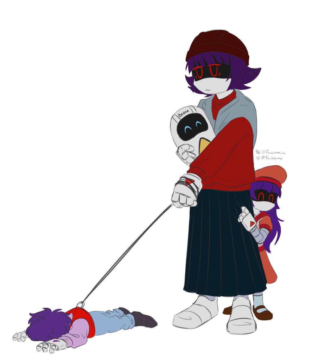 frostcorner_inc's tweet photo. magma doodle
Yeva being mom to everyone is that kind of propaganda i'll never fall into, because I'll be one of those who will spread it.
#murderdrones
#murderdronesyeva https://t.co/B7WwD3s9AF