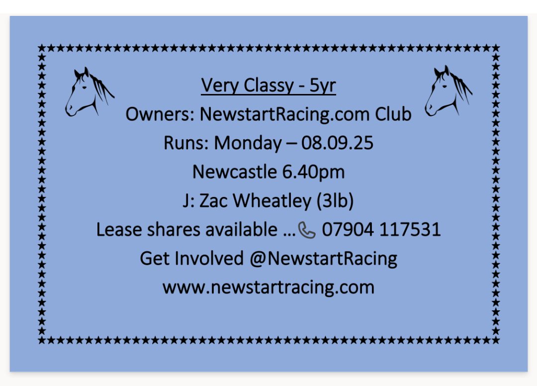 Newstart Racing tweet media
