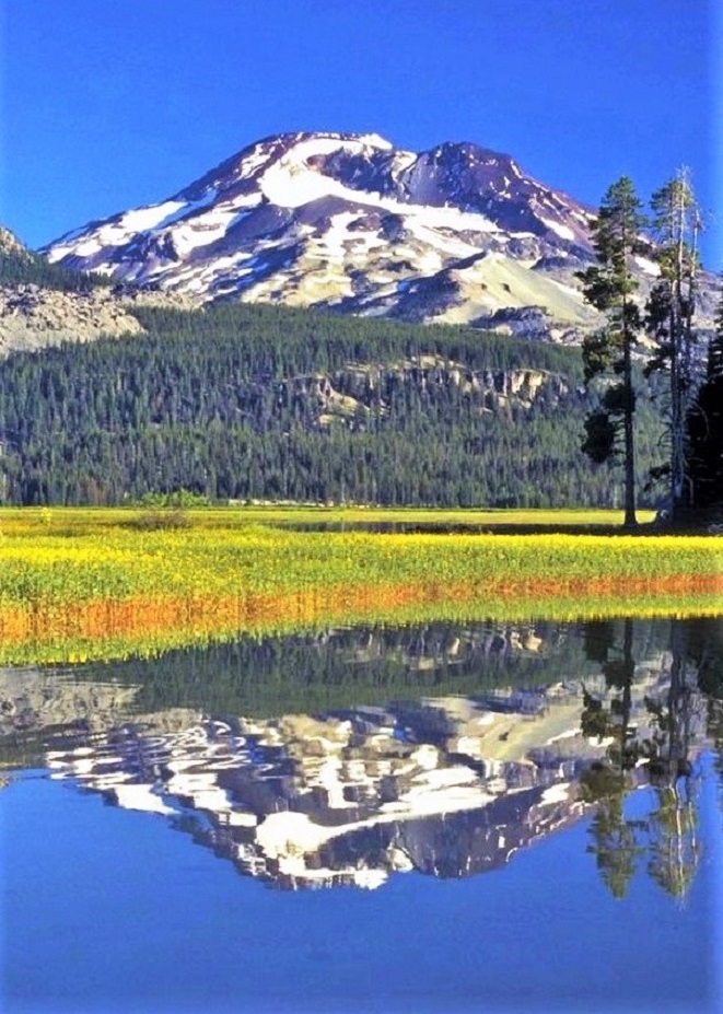 Sparks Lake,Oregon-USA.