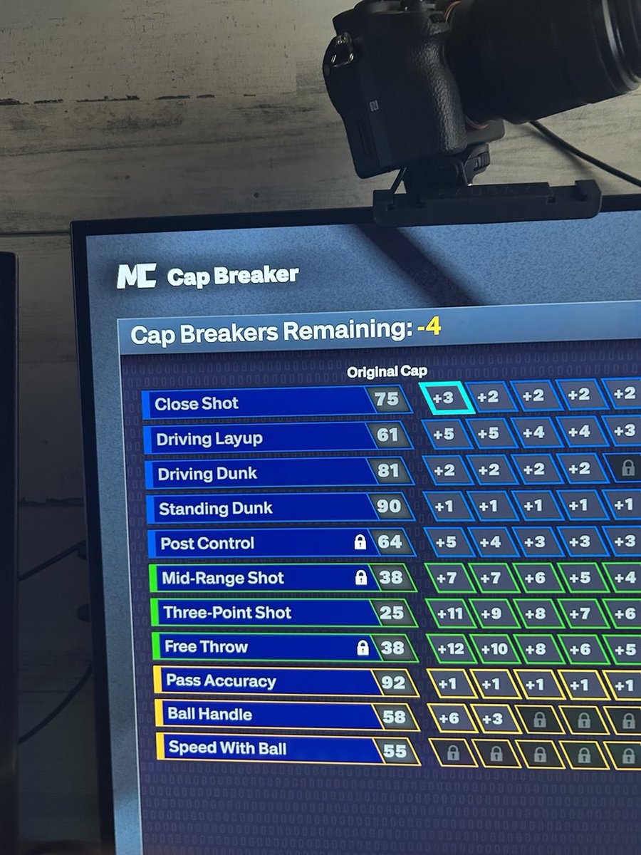 2KIntel's tweet photo. If you leave your Crew you get Negative Cap Breakers in #NBA2K26 

Via @kanvices https://t.co/Up7MFe4d41
