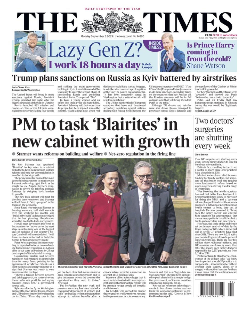 DebiEvansMatron's tweet image. The #Blairites are back…. Now all we need is #Blair 😏🧐 I am not kidding 

2 Drs surgeries closing every week…. #AI #Robots #ScrapNHSApp