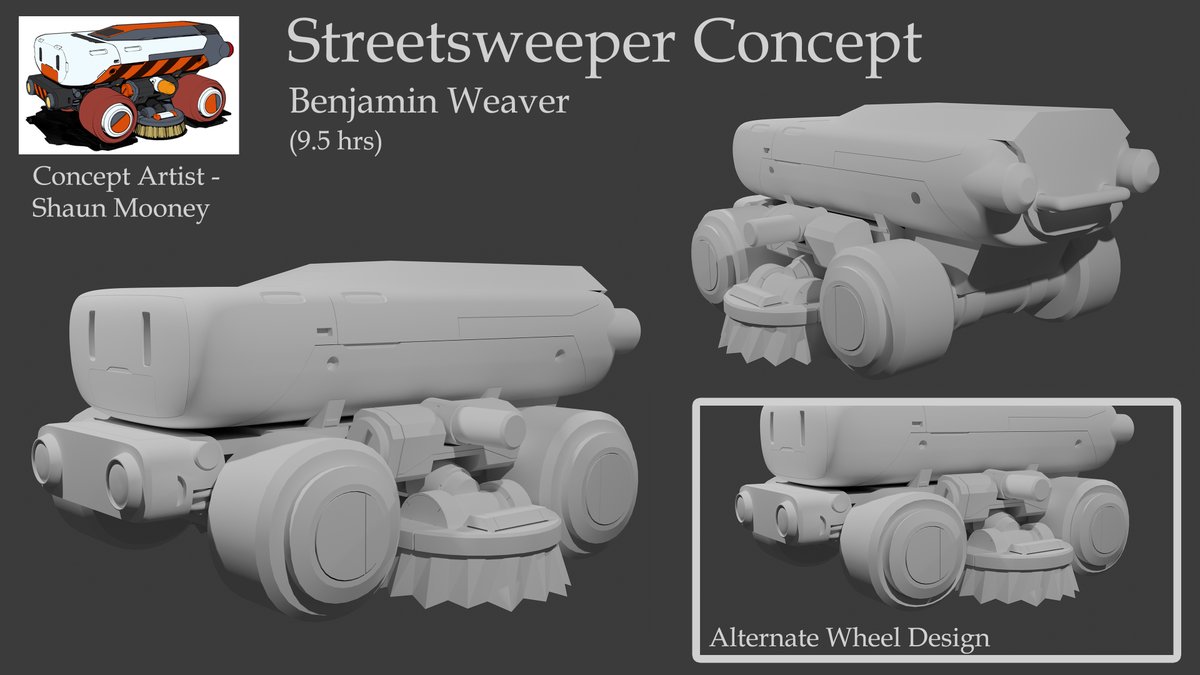 Another semester, another skills test.
Students are given incomplete concept art, no scale and no technique requirements. 
They get 8 hours.

<a href="/moons_artwork/">shaun mooney</a>