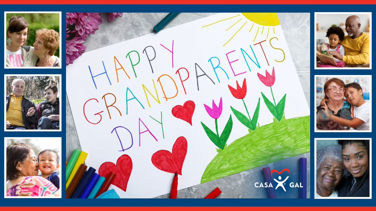 Happy Grandparents Day! 💐 When parents are unable to care for their children, millions of grandparents step up to provide full-time care for their grandchildren. #Grandfamilies keep children &amp; youth connected to their families &amp; communities. #GrandparentsDay 
#KinshipCareMonth