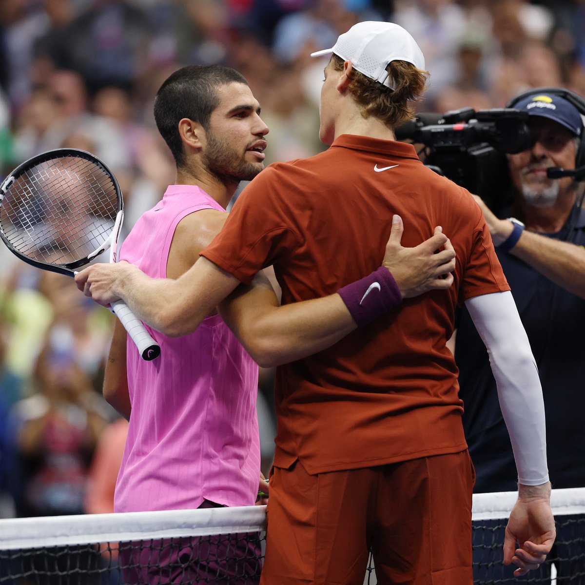 AustralianOpen's tweet photo. These two 💙

Always a show on court 🤝 https://t.co/v11Q69nwn8