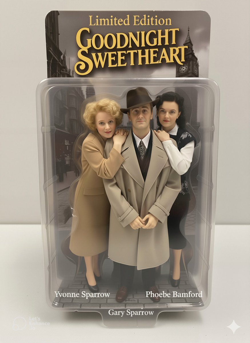 Why did Goodnight Sweetheart never have their own line of collectible figures? Every character could have been a huge moneymaker. Imagine the revenue &amp; fan excitement from releasing figures of every character, making a dedicated collectible market.