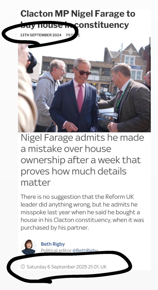 What a difference a year makes…