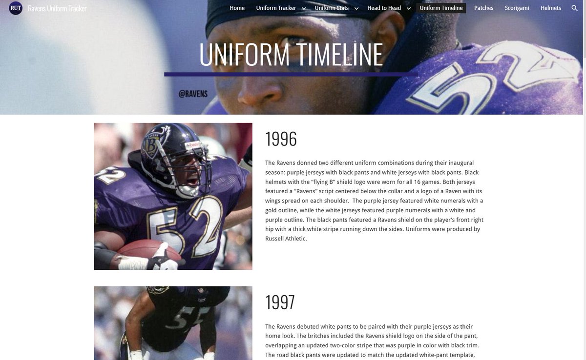 Ravens Uniform Tracker tweet media