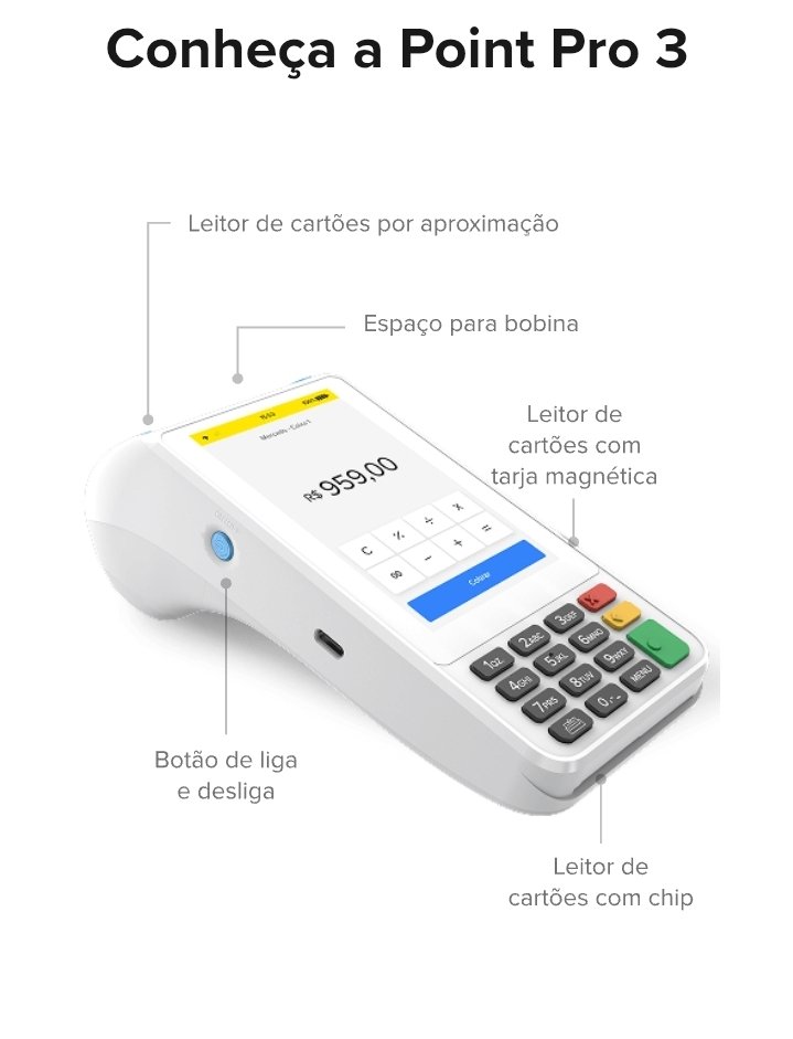 Divulgue's tweet image. [ Patrocinado ] APENAS R$ 125, *81% de DESCONTO para comprar sua maquininha Point Pro 3*. OBTER OFERTA AQUI : mpago.li/2XC9sjx
 * Nesse Domingão dia de Aproveitar esse desconto e garantir taxas promocionais !  TAGS DE HOJE: #Maquininha  #7deSetembro #Estadão #Domingao