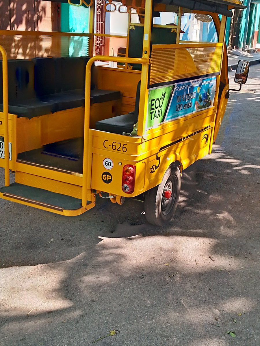Inicio  en Camagüey los Eco Taxis para fortalecer la transportación de nuestro pueblo.