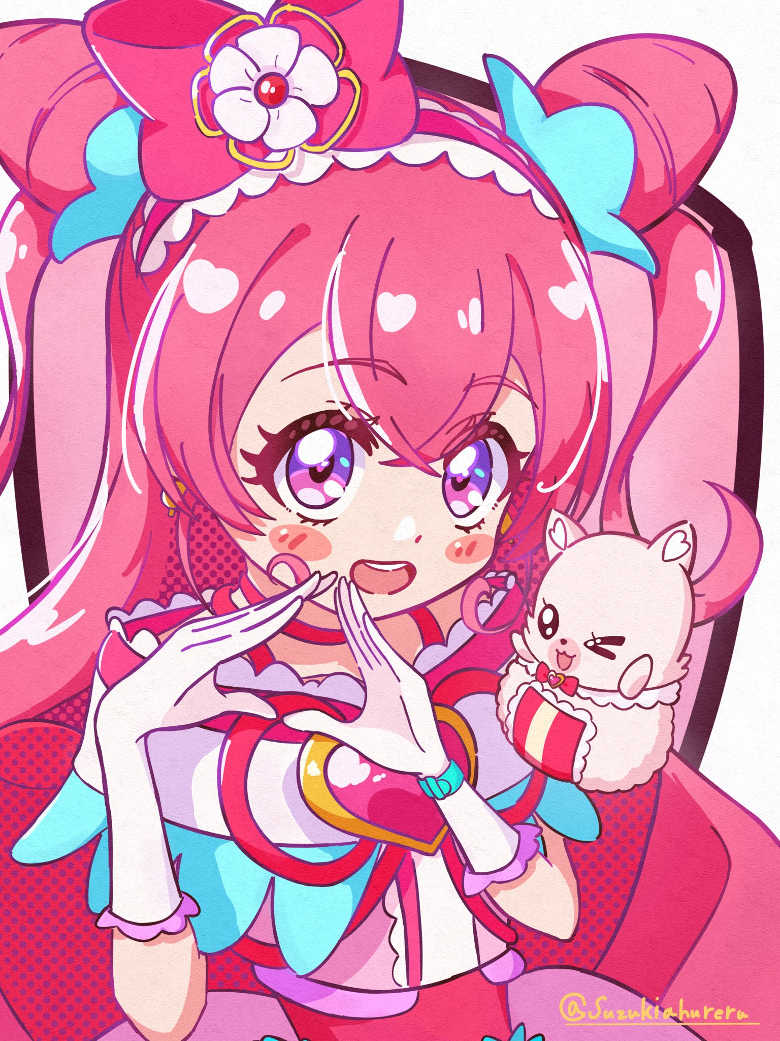 キュアプレシャス まとめ売り キュアプレシャス デリシャスパーティ♡プリキュア ステッカー