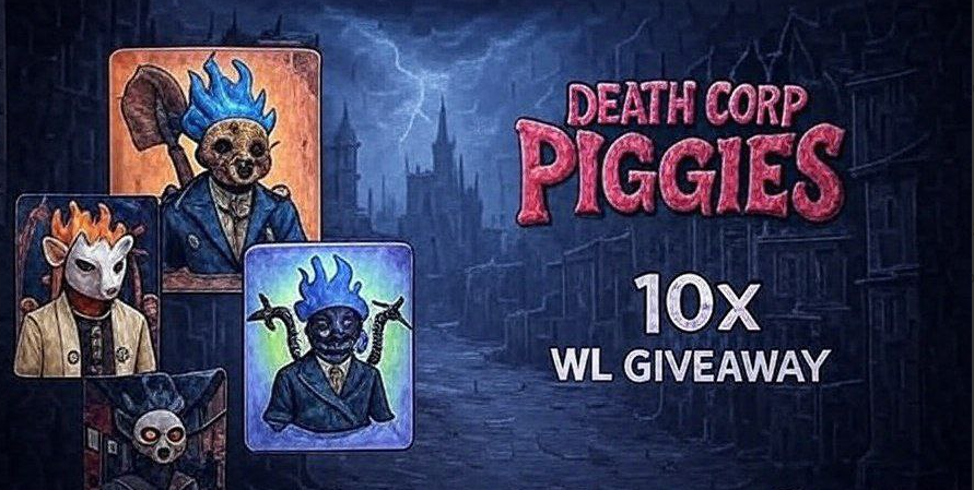 Believe in Something ๐ ๊งIP๊ง (@bitha76306349) on Twitter photo ๐๐ Whitelist Giveaway for the CDS Community
<a href="/0xLegacyLink/">LegacyLink ใ๐ใ</a> Just launched their DEATH CORP PIGGIES NFT collection...
They reserved 10 WL just for the Crypto Drop Scout community
Want to join? Hereโs how:
โ
Follow
<a href="/Cryptodrpscout/">Believe in Something โฟ ฯยฒ</a> And <a href="/0xLegacyLink/">LegacyLink ใ๐ใ</a>
๐Like and QRT the post
๐ ๐๐ Whitelist Giveaway for the CDS Community
<a href="/0xLegacyLink/">LegacyLink ใ๐ใ</a> Just launched their DEATH CORP PIGGIES NFT collection...
They reserved 10 WL just for the Crypto Drop Scout community
Want to join? Hereโs how:
โ
Follow
<a href="/Cryptodrpscout/">Believe in Something โฟ ฯยฒ</a> And <a href="/0xLegacyLink/">LegacyLink ใ๐ใ</a>
๐Like and QRT the post
๐