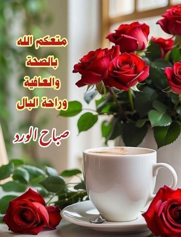 صباح الخير 
لكل قلب أشرق مع شروق يوم جديد لكل قلب
تفتحت له أزهار الوجود
لكل قلب يتأمل حلمه الجميل وينتظر تحقيقه، لكل قلب تنبض بابتسامته الحياة
صباح الخير ﻷولئك الذين استيقظوا مسرعين لإحتساء أكواب قهوتهم☕ 
تاركين خلفهم
هموم الحياة وصعابها..
صباح الأمل والتفاؤل والسعادة.🩷