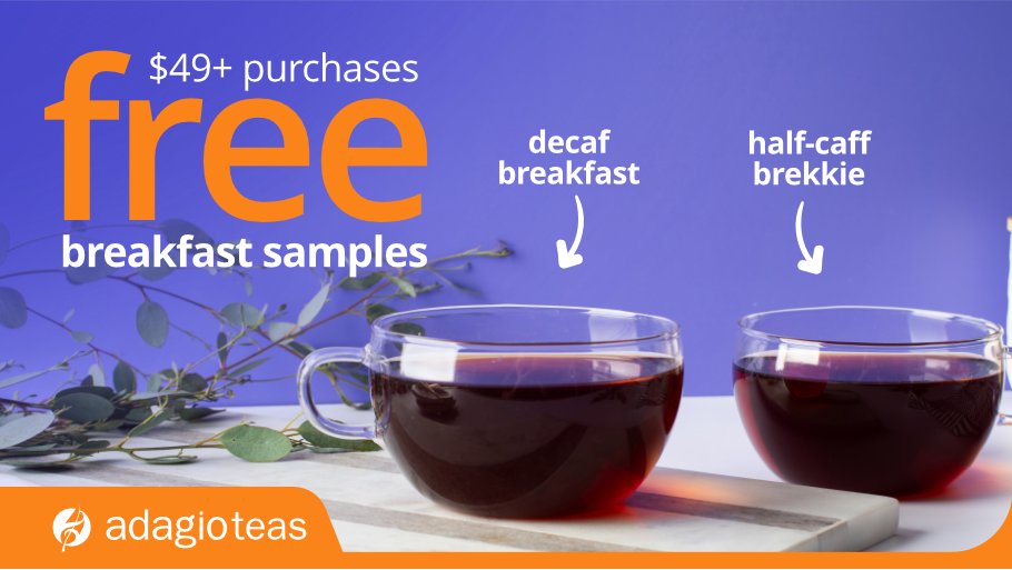 Some people are just built different. 😎

Half-Caff Brekkie &amp; Decaf Breakfast tea is perfect for those who like a gently caffeinated morning without sacrificing big energy. 🍳☕

Spend $49+ and get a free sample of both! 🎁

adagio.com