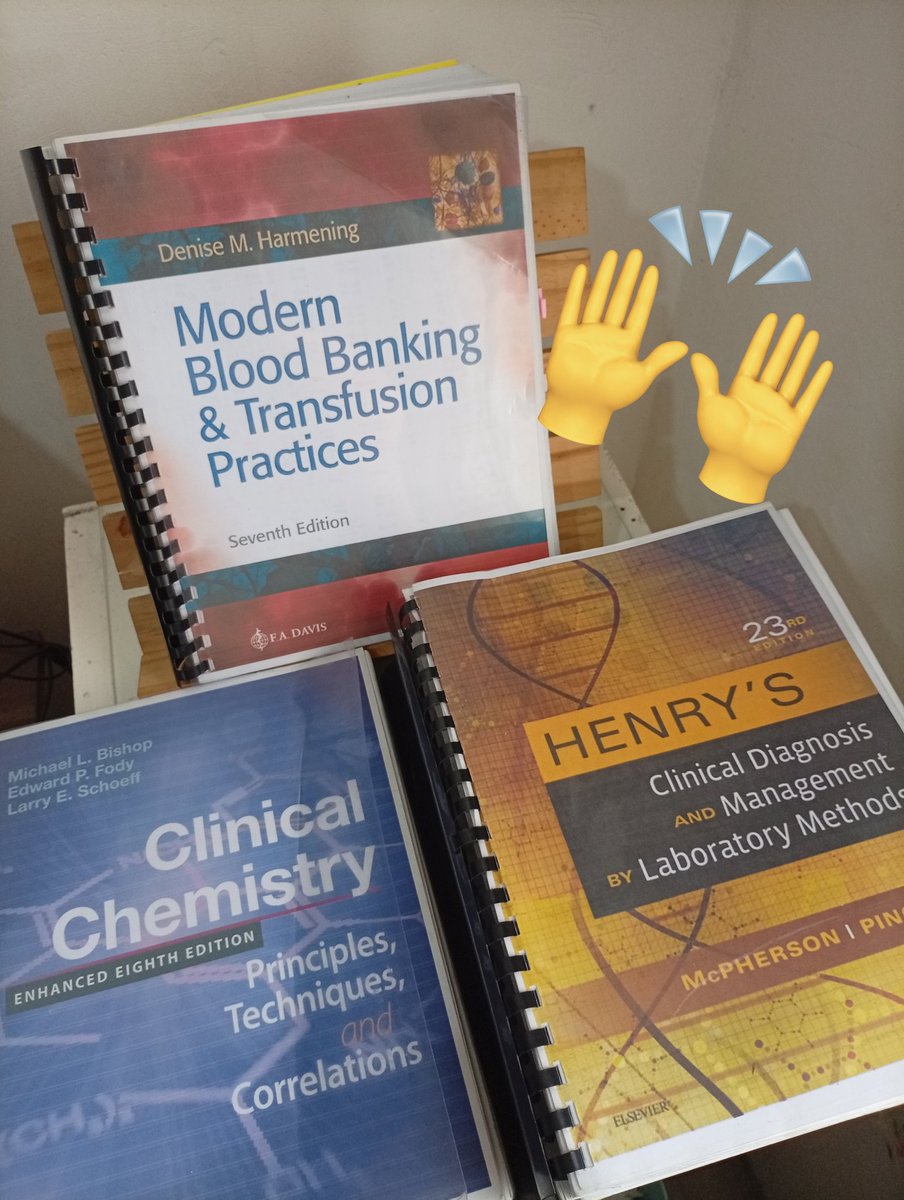 gaiakollectiv's tweet image. wts lfb ph #bsmt #medtechtwt #bsmls
Remaining books for sale! 📚

Rfs: hindi na need, decluttering
🌀 Harmening (7th ed) 
🌀 Bishop&apos;s (8th ed)
🌀 Henry&apos;s vol 1 &amp;amp; 2 (23rd ed)

Bilhin niyo naaa kasi nakatambak lang ditoo 🙇🏻‍♀️ Dm for price &amp;amp; loc | very negotiable kasi sayang naman itu