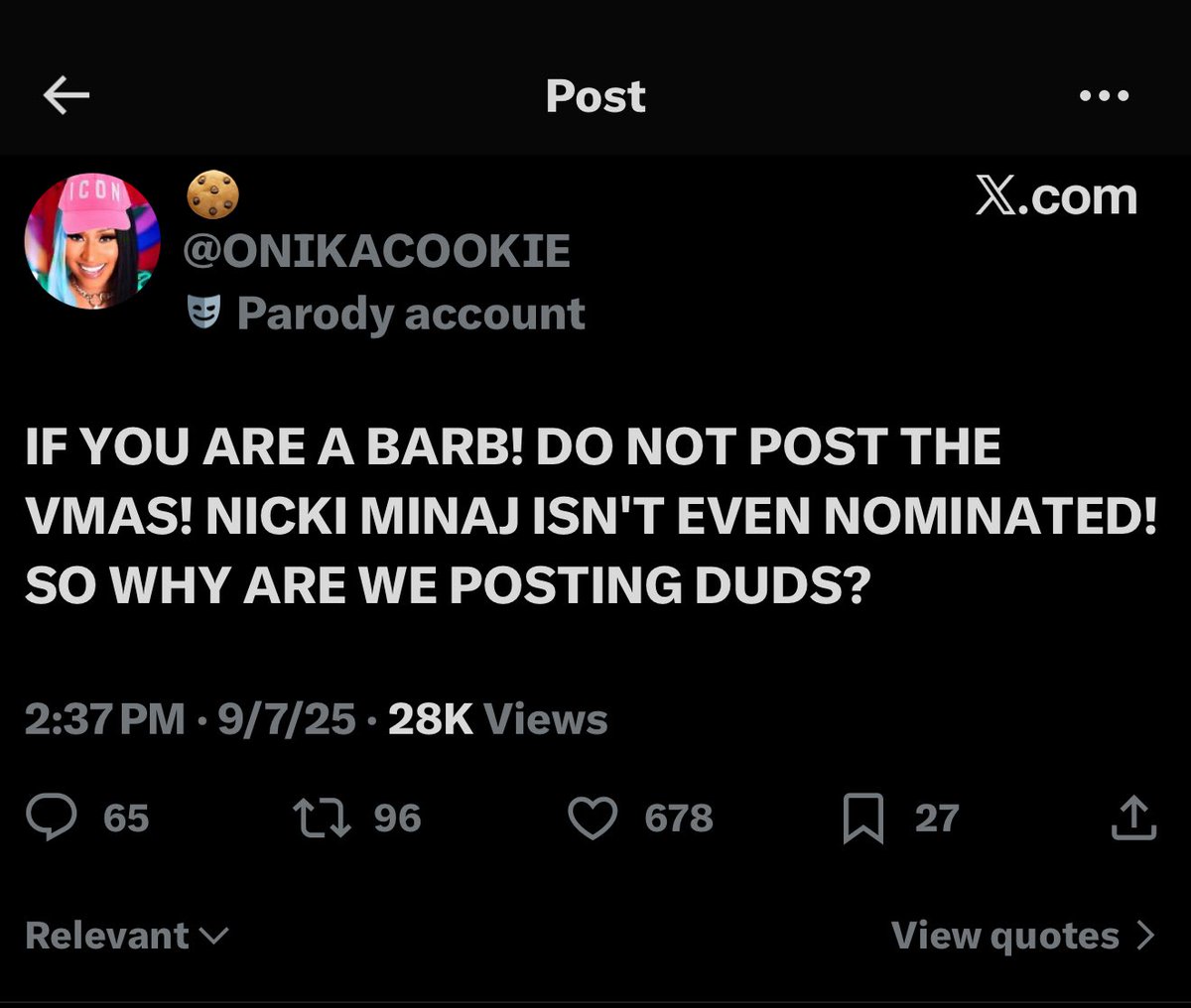 Being a barb must be so miserable &amp; boring because girl what- 💀