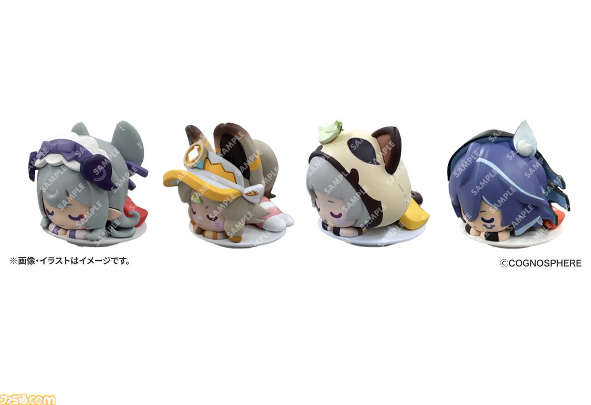 スシローで『原神』コラボが9/10から開催。ミニフィギュア、クリア