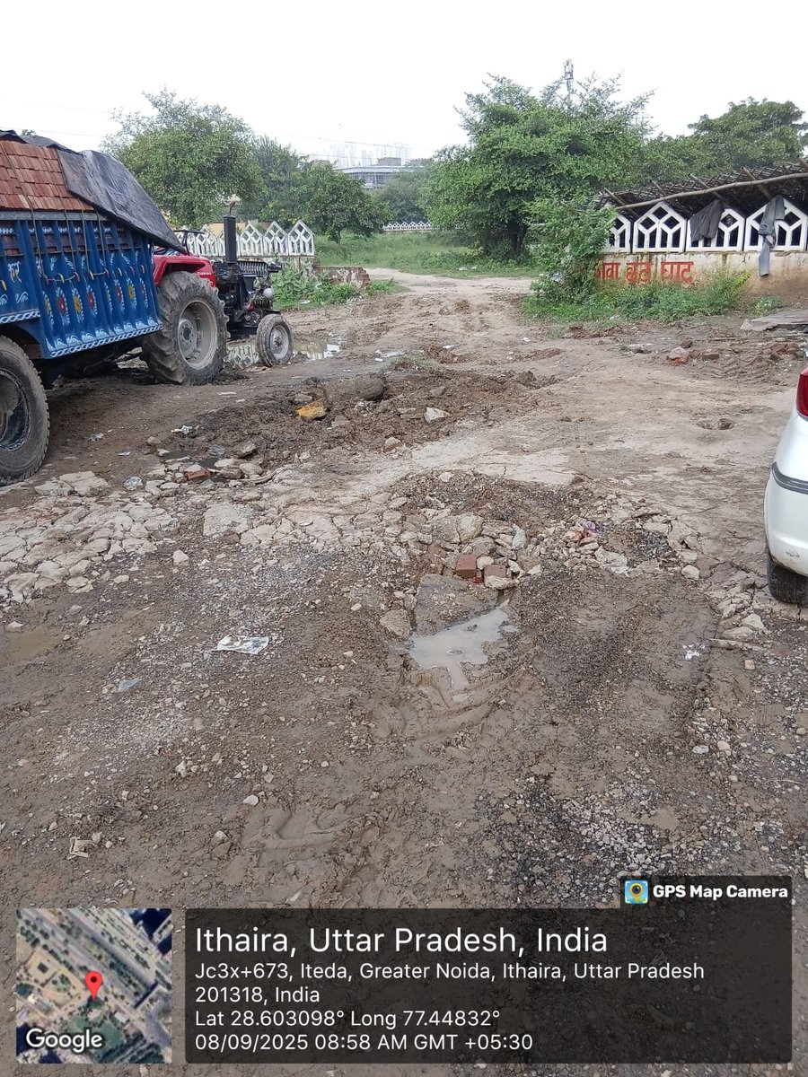 ग्रेनो वेस्ट चेरी काउंटी मंदिर और <a href="/npclgrnoida/">npclgrnoida</a> ऑफिस के बाहर टेकज़ोन4 की सड़क और 130m की सर्विस/बस लेन में रोजाना ईंटों से भरे कई ट्रैक्टर लगते हैं जिससे सड़क बर्बाद हो गई है। <a href="/OfficialGNIDA/">Greater Noida Industrial Development Authority</a> <a href="/dcptrafficnoida/">DCP Traffic Noida</a> <a href="/DCPCentralNoida/">DCP Central Noida</a> कोई समाधान है इसका? <a href="/dmgbnagar/">DM NOIDA Gautam Buddha Nagar</a> <a href="/MedhaRoopam/">Medha Roopam</a> <a href="/CP_Noida/">CP Noida</a>
