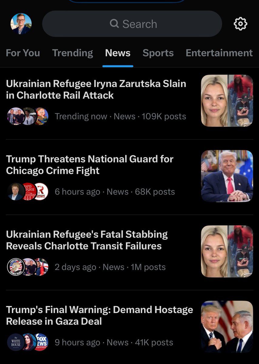 willchamberlain's tweet image. Iryna Zarutska’s slaying is the #1 new story on X - not just North Carolina - and yet NC Governor Josh Stein has had NOTHING to say about it

This is why friends don’t let friends vote Democrat