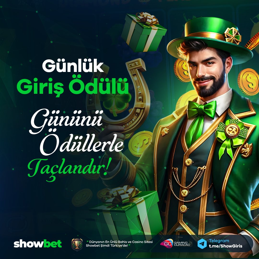 🗓️#SHOWBET  Günlük Giriş Ödüllü Hediyen Seni Bekliyor 

Yapacağınız Her  350₺ Yatırıma  Günlük Giriş Ödülü Kazanacaksınız 

✅Güvenilir Bahsin Tek Adresi t2m.io/guncel_giris

#ilham2025 #finansaldurum #tradingtr #sweetbonanzatr