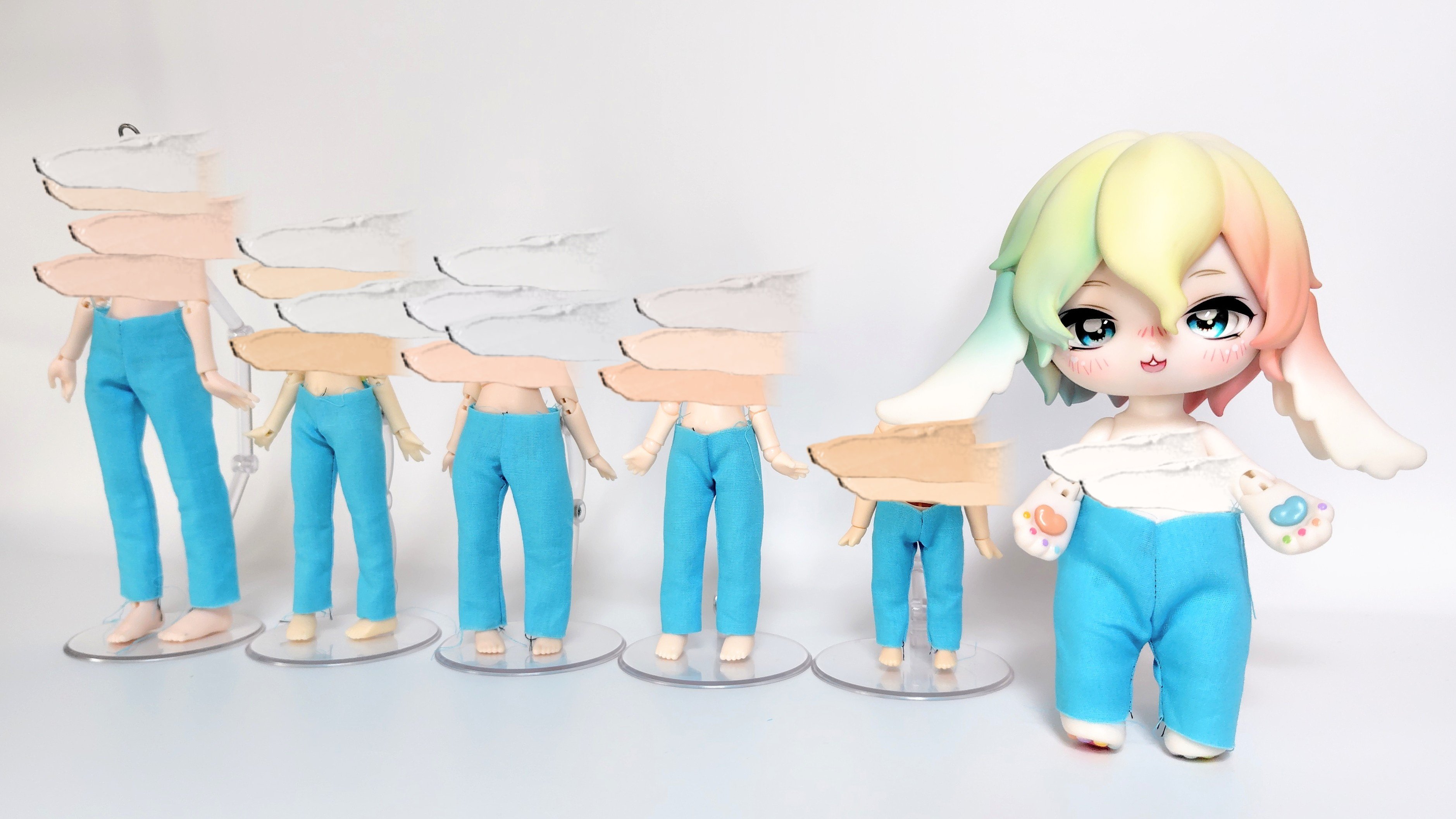 ちょん様♡専用追加オーダーページ♪ドール服　アウトフィット Amazon.co.jp: YR EARTH S355 ドール用 アウトフィット メイド服