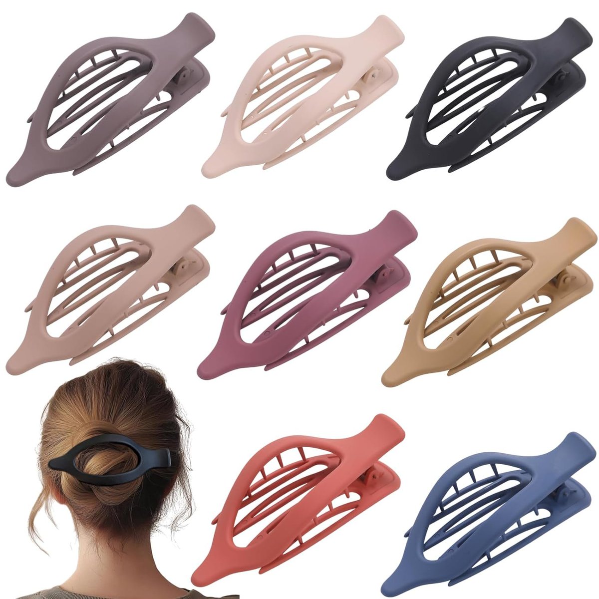 DealHive2day's tweet image. 8 Pack Flat Hair Clips for Women,Matte No Crease Flat Claw Clips at $7.61

sovrn.co/17qnz2j

#Women #Matte #Crease