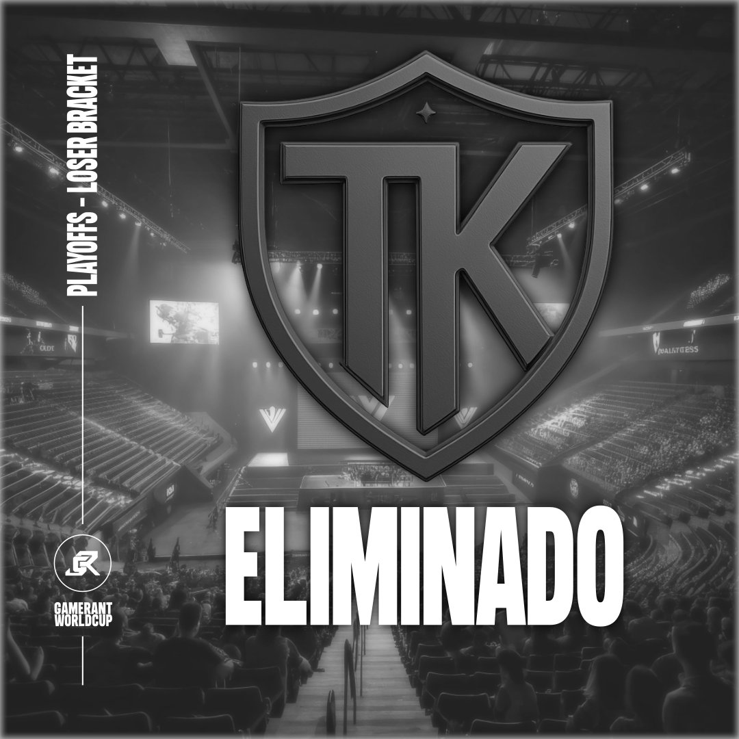 GamerantLeague's tweet photo. HOY NOS TOCA DECIR ADIÓS A UN EQUIPO QUE MARCÓ EL MUNDIAL CON UNO DE LOS MEJORES MAPAS DEL TORNEO 🔥 SU ESFUERZO, DEDICACIÓN Y CAPACIDAD DE LEVANTARSE EN LOS MOMENTOS DIFÍCILES QUEDARÁN COMO EJEMPLO 🙌 GRACIAS TK ACADEMIC POR TODO LO ENTREGADO EN ESTA COMPETICIÓN 🏆 https://t.co/imaEcin2ws