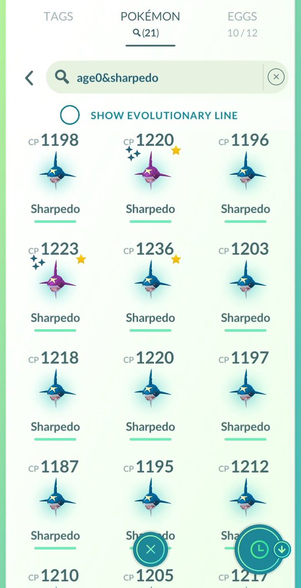 ANoraDraws's tweet photo. My results after today's raid day; no hundo/shundo, but at least I have enough energy for my purified hundo I cured a few years ago.
#Pokémon #Sharpedo #PokemonGOApp #MegaSharpedo https://t.co/m3Q1kdGmtG