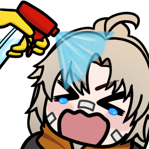 Another spray emote from a bit ago 🔫🔫
#NuunerArt #twitchemotes
