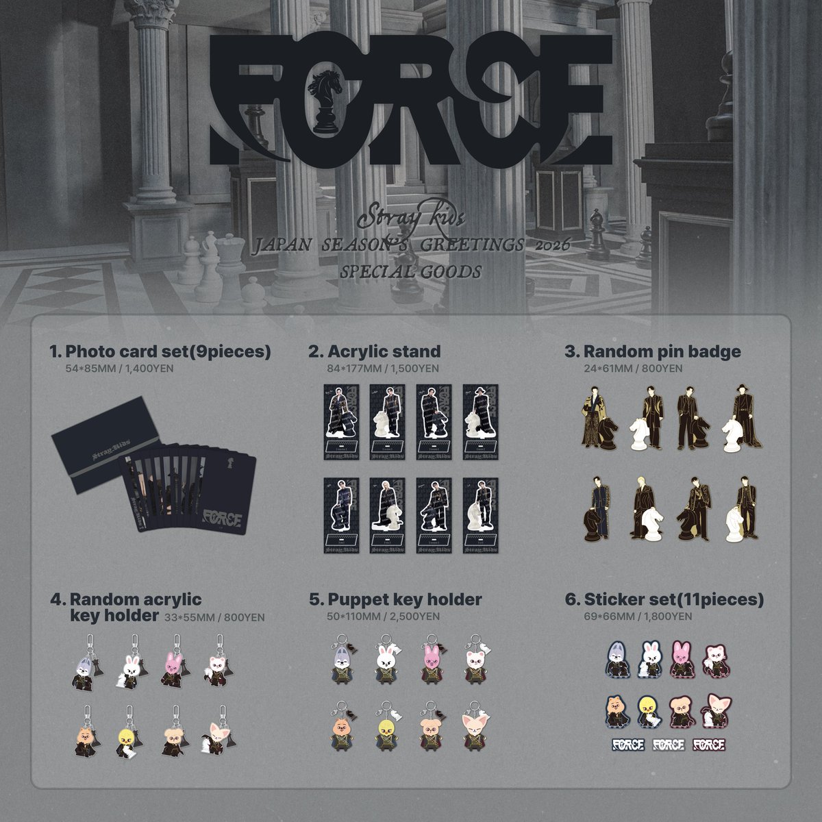 Stray Kids Japan Official (@stray_kids_jp) on Twitter photo Stray Kids JAPAN SEASONโS GREETINGS 2026 โFORCEโใฎ่ฒฉๅฃฒใๆฑบๅฎ๏ผ๐ด
ใซใชในใใใตใใStray Kidsใจใจใใซ2026ๅนดใ็ชใ้ฒใฟใพใใใโ
๐่ฒฉๅฃฒๆ้
2025ๅนด9ๆ8ๆฅ(ๆ)13:00~9ๆ21ๆฅ(ๆฅ)23:59
่ฉณใใใฏใใกใใใ๐
straykidsjapan.com/info/archive/?โฆ
#StrayKids
#ในใญใบ
#JAPAN_SEASONS_GREETINGS_2026
#FORCE Stray Kids JAPAN SEASONโS GREETINGS 2026 โFORCEโใฎ่ฒฉๅฃฒใๆฑบๅฎ๏ผ๐ด
ใซใชในใใใตใใStray Kidsใจใจใใซ2026ๅนดใ็ชใ้ฒใฟใพใใใโ
๐่ฒฉๅฃฒๆ้
2025ๅนด9ๆ8ๆฅ(ๆ)13:00~9ๆ21ๆฅ(ๆฅ)23:59
่ฉณใใใฏใใกใใใ๐
straykidsjapan.com/info/archive/?โฆ
#StrayKids
#ในใญใบ
#JAPAN_SEASONS_GREETINGS_2026
#FORCE