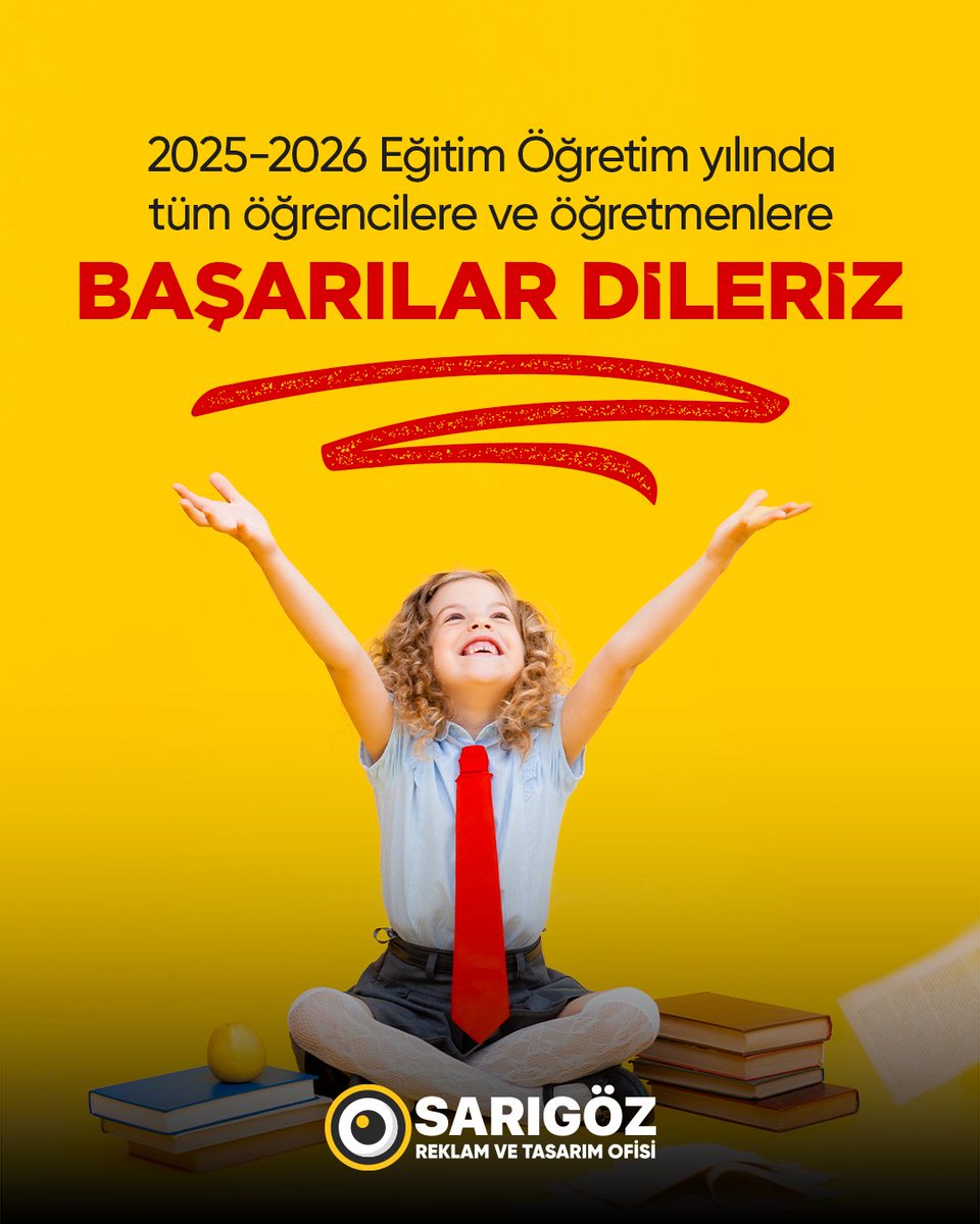 🎓📚 2025-2026 Eğitim Öğretim Yılı Başladı! 🌟
Yeni bir eğitim-öğretim yılına daha umutla, başarılarla başlıyoruz. ✨
Tüm öğrencilerimize başarı, azim ve motivasyon, kıymetli öğretmenlerimize ise sabır, güç ve mutluluk dolu bir yıl diliyoruz. 🍀

#20252026EğitimÖğretimYılı