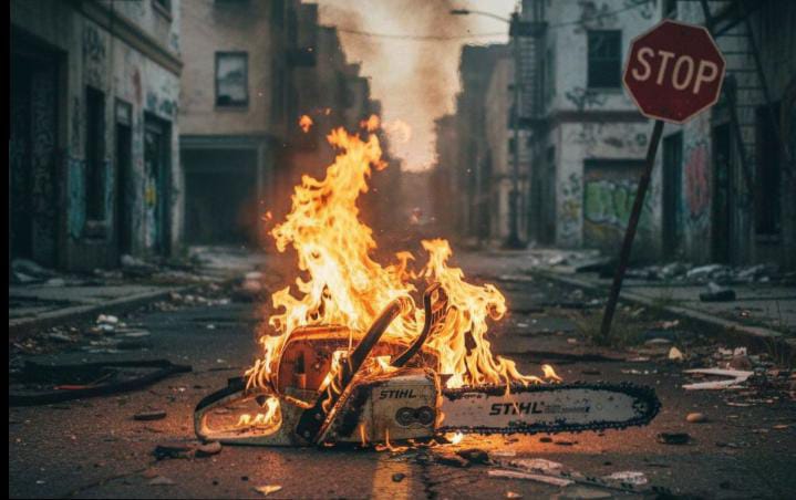 Cuando te das cuenta que no es bueno darle todo el poder a un loco ✌️