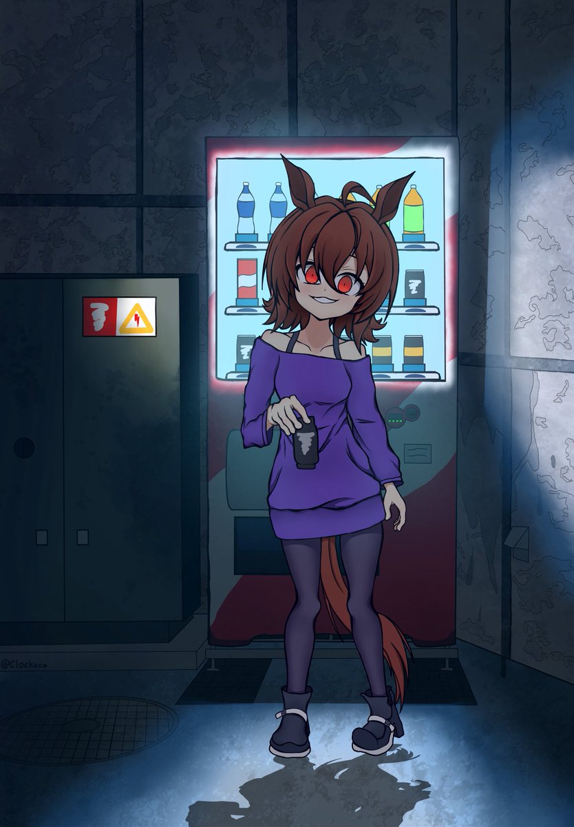 clockoco's tweet image. You’ve alerted the horse in the dead of night
 #우마무스메 #umamusume #AgnesTachyon