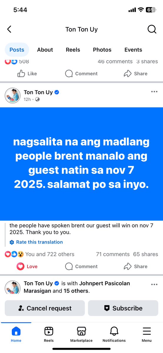 two_augusts_ago's tweet photo. get that piestahan money, brenty 😄 https://t.co/cwhW4Pgo2E
