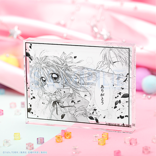 りぼん展 種村有菜 クリアファイル ノーブルアート コマプレートスタンド 🎀りぼん70周年展 グッズ情報🎀 【コマプレートスタンド／#神風怪盗