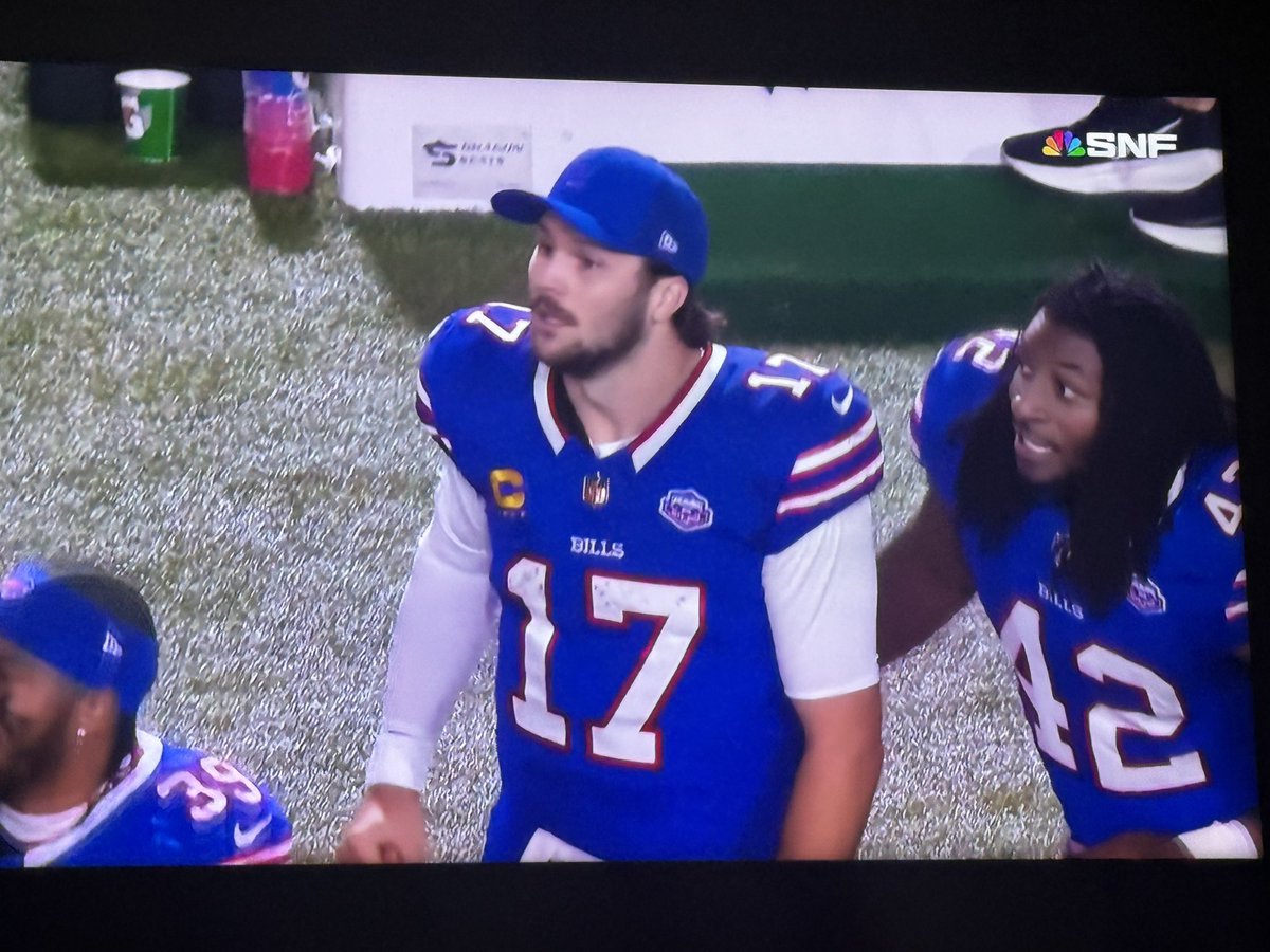 That. Just. Happened. 
Luke: “Dorian was down 15 with 5 min to go in the Cotton Bowl. There’s still a chance.”
Dorian (I imagine): We got you buddy. 
41-40. Let’s Go Buffalo!!
#BillsMafia