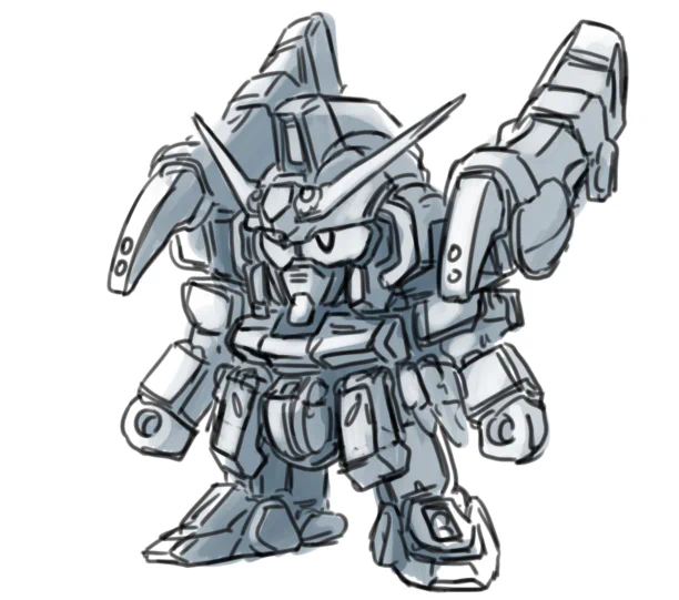 らくがきSDガンダム