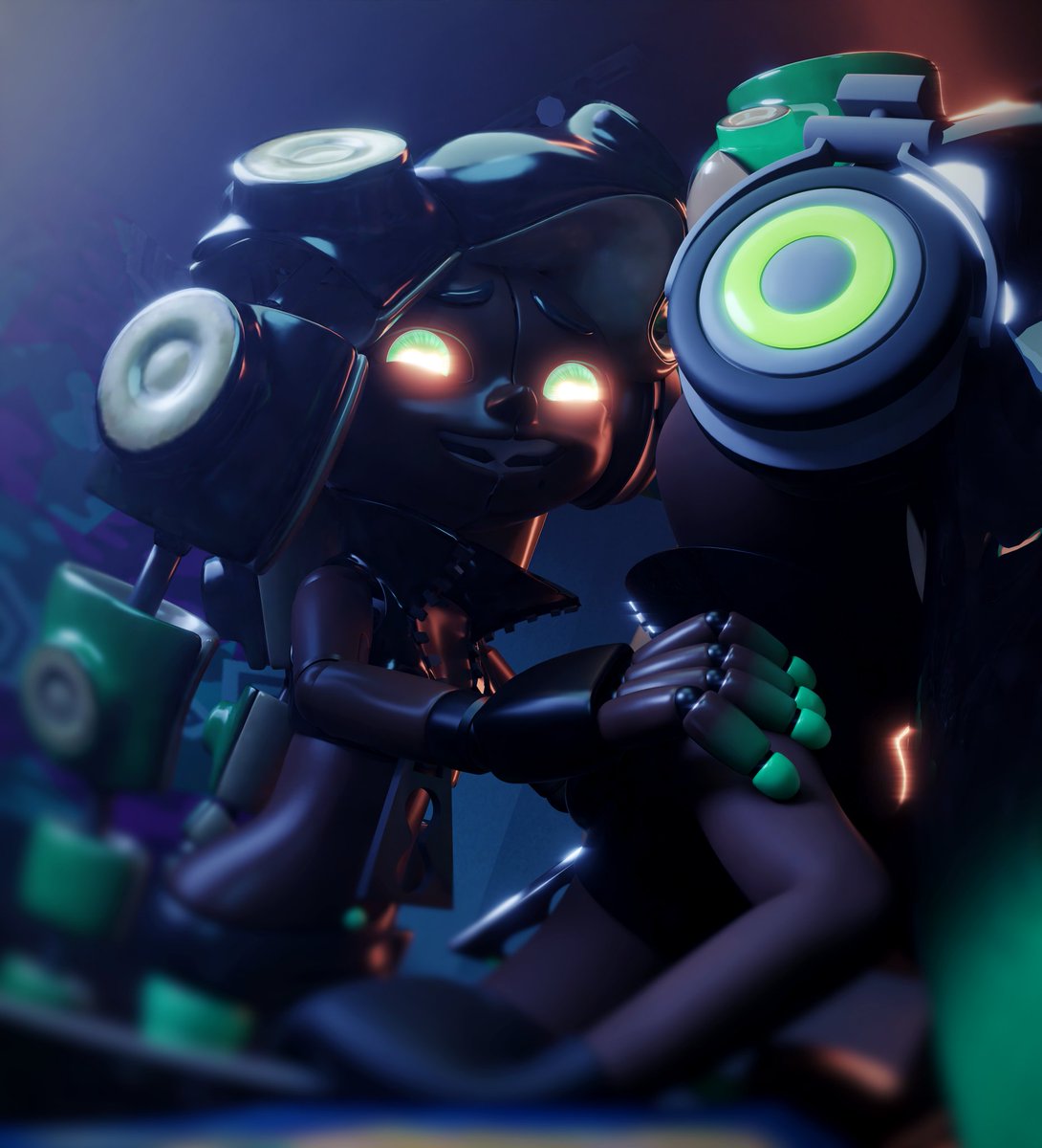 Lore post: 
"I'm going to make this simple. We know that he spends time with you, so where is he?! Our creator demands it. Tell us, and we'll leave you and your friends alone. Don't make this harder for yourself."