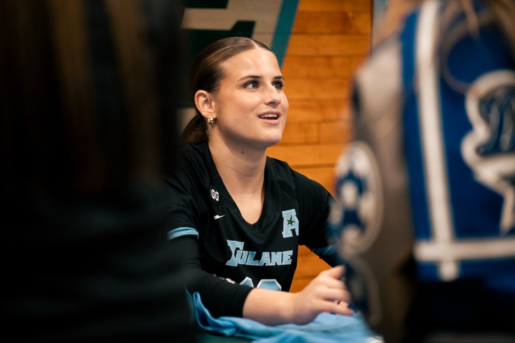 Tulane Volleyball tweet media