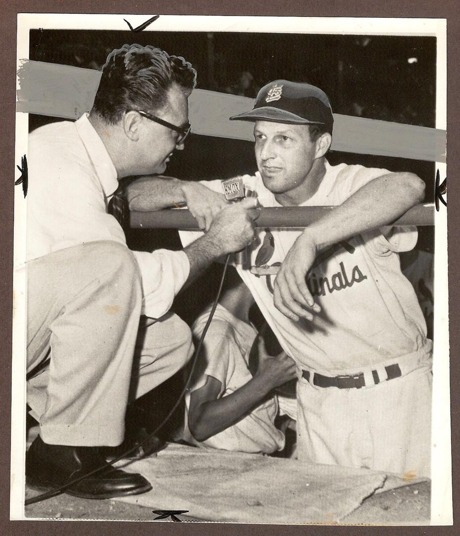 Augie Nash (@augienash) on Twitter photo Seems like a great day to post this photo of Harry Caray interviewing Stan Musial. #STLCards
<a href="/ChrisCaray/">Chris Caray</a> | <a href="/StefanCaray/">Stefan Caray</a> Seems like a great day to post this photo of Harry Caray interviewing Stan Musial. #STLCards
<a href="/ChrisCaray/">Chris Caray</a> | <a href="/StefanCaray/">Stefan Caray</a>