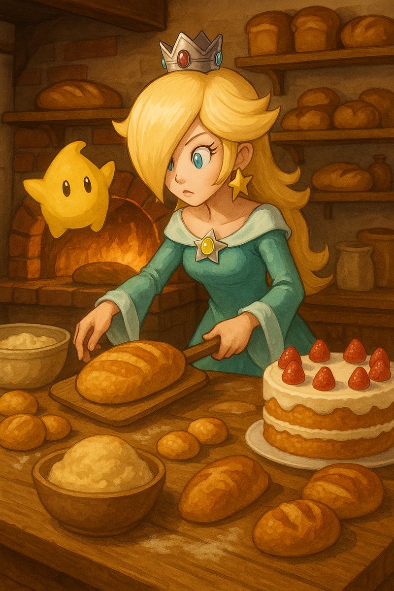 MushKingdomNews's tweet photo. Rosalina has been hard at work in her Mushroom City bakery, Rosie’s. The grand opening will be tomorrow at 7:00 AM MKT!
#Rosies #bakery #mushroomcity https://t.co/FooNh1a1mz
