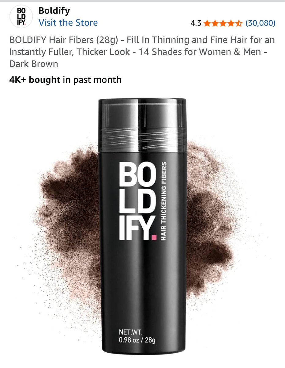 I don’t know who needs to hear this- and I’m sorry you don’t get to inject it- but research with some hair fibers to look instantly better