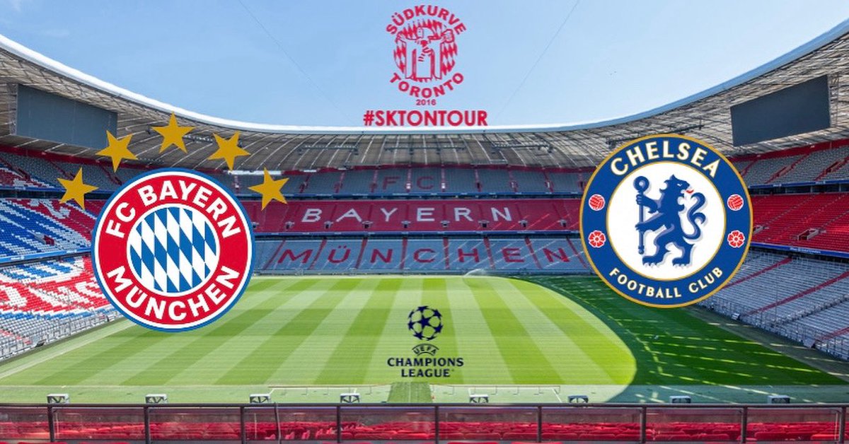 ***Location Change*** Join us Wednesday, September 17th at TJ O’Sheas as #FCBayern take on #Chelsea with a 3:00pm kick off at the Allianz Arena in Munich, Germany #sktontour #miasanmia #fcbayern #PaulanerCanada #Paulaner #GutBesserPaulaner #BrewedinMunich