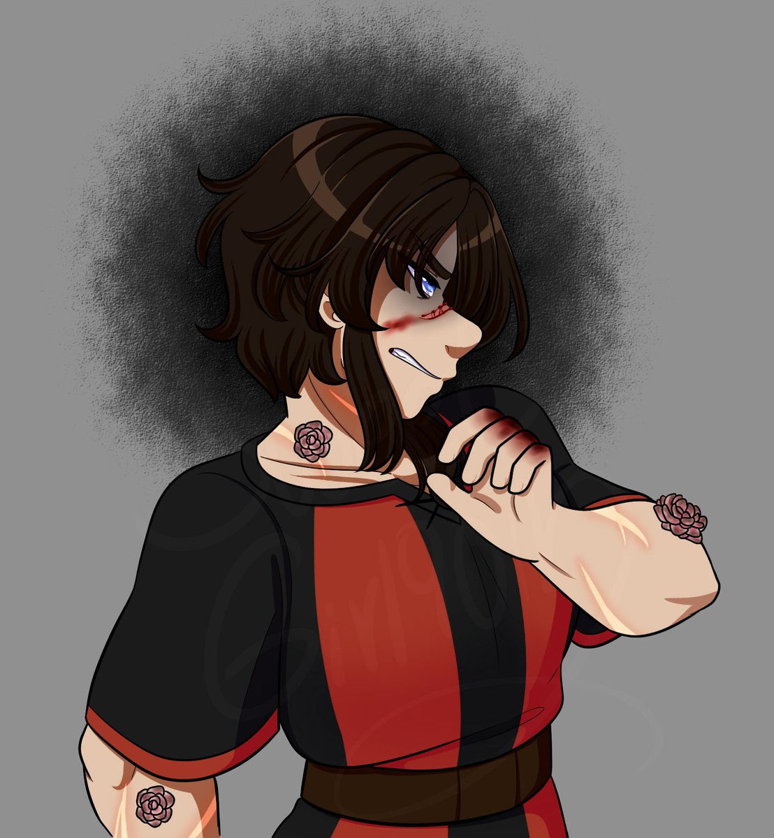 Sweet_Alyssum90's tweet photo. Dibujos de Esolih, porque al pobre casi nunca lo he dibujado :D Es que necesitaba practicar una anatomía un poco más musculosa.
Y pensar que así de peligroso como se ve es un perrito faldero-
Jacinto sigue WOOOH
#JacintosBajoElCrepúsculoAU #JardínDeLotosAU #JDL #JBEC https://t.co/VeO8yE1ieC
