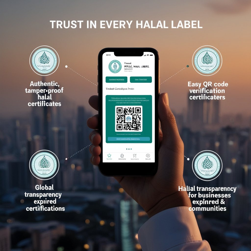 HaLaL Certification Blockchain tweet media
