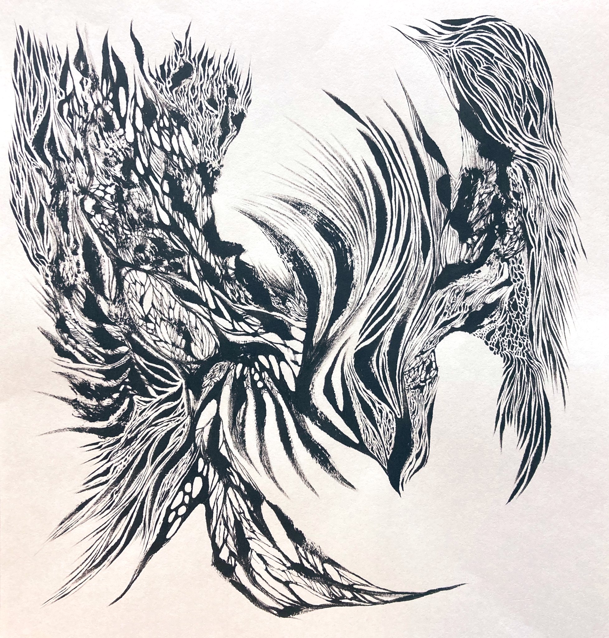 画家・墨絵 中尾聡志 on X: 