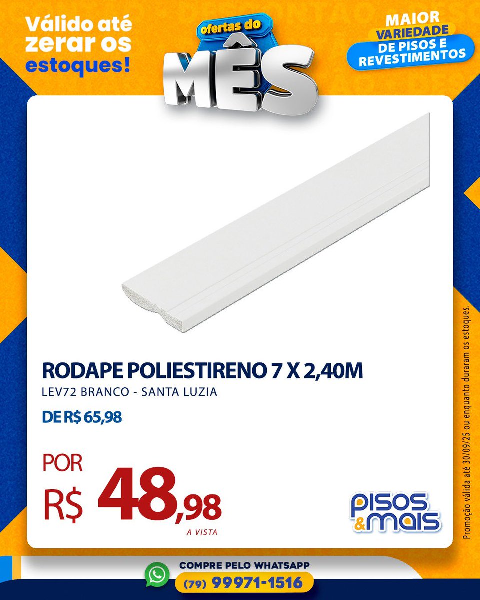 pisosemais's tweet photo. Promoções https://t.co/RGQ4uuOkk3