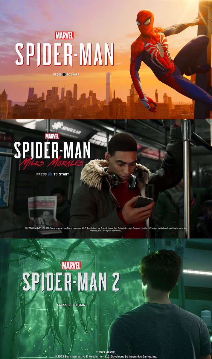 RinoTheBouncer's tweet photo. Spider-Man games were fun, but having 3 games within roughly 5 consecutive years, set in the same city and mostly the same characters, mechanics and vibes got stale quite fast🚀

I don’t think I’ll be as excited for Spider-Man 3 as I was for the 1 & 2.

Thoughts on Insomniac Games’ series?🤔