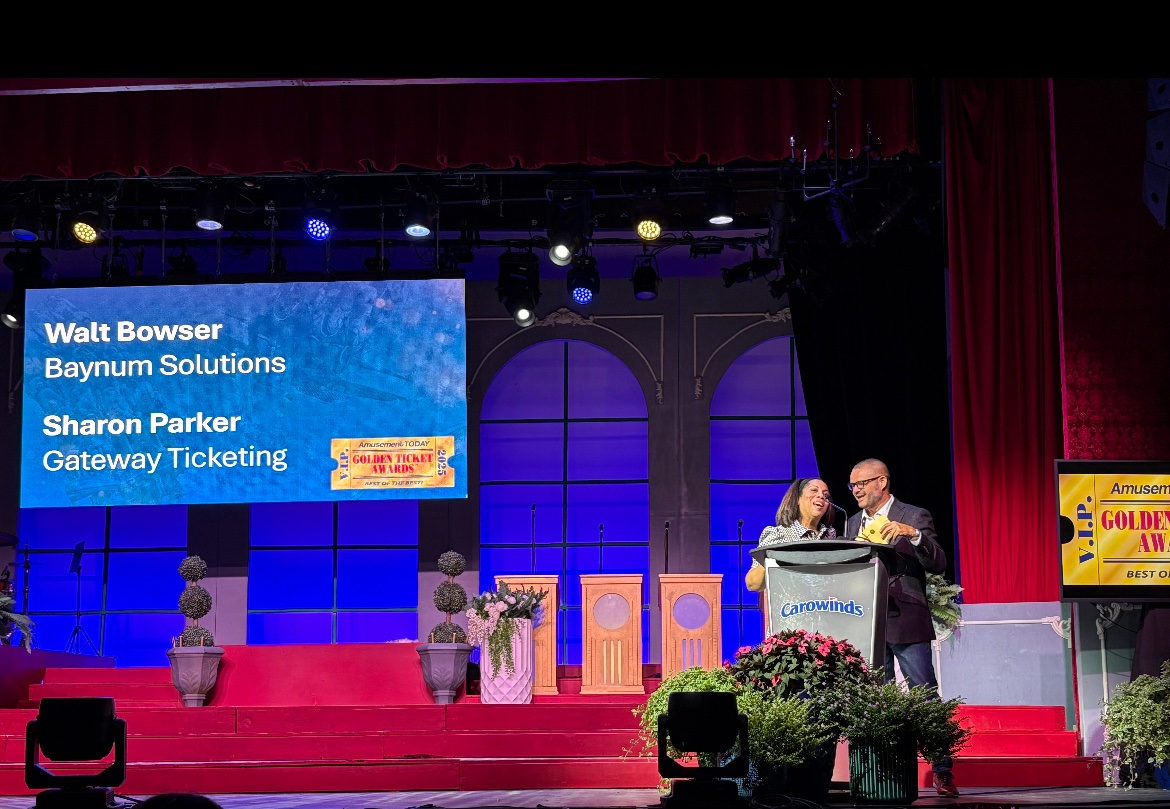 BaynumSolutions's tweet image. The 2025 Golden Ticket Awards were an incredible experience! @amusementtoday set the stage perfectly, from the welcoming venues to the lively social activities, and of course, the much-anticipated ceremony. #GoldenTicketAwards #GoldenTicket2025