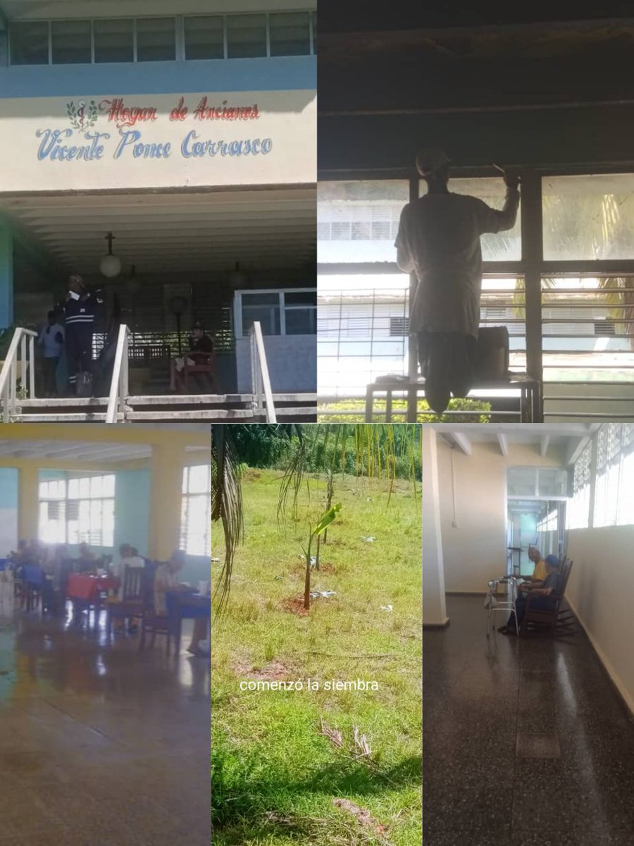 Continuamos embelleciendo el Hogar de Ancianos Vicente Ponce, para elevar la calidad de vida de nuestros abuelos.
#SiSePuede 
#MatancerosEnVictoria
#MatanzasPorLaSalud