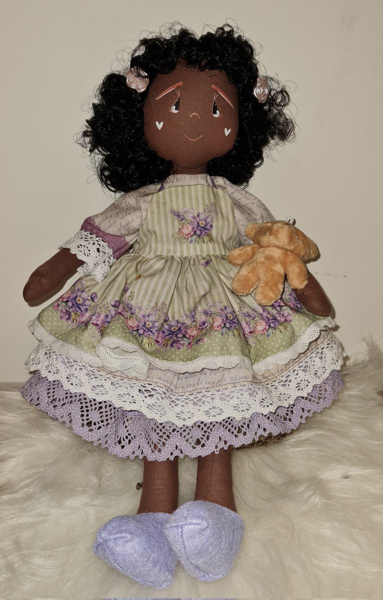 #dolls #BonecacomAlma  #bonecaartesanal #handmade  #rosaelavanda